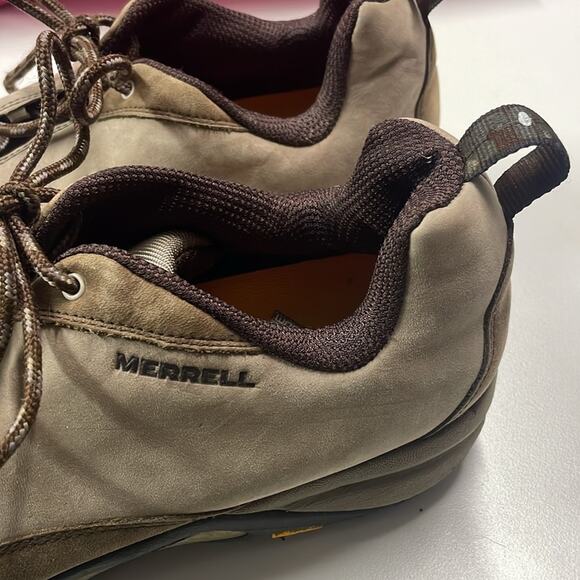 Merrell Vibram Siren Surge Brown Shoes Leather Suede Women’s Size 10 - Picture 6 of 8